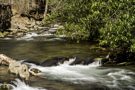Rapids and river scenery in Great Smoky Mountains National Park, North Carolina