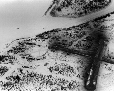 Alaska perspective town