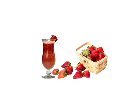 Basket straw cup
