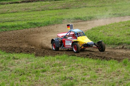 Race rally racing car