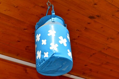 Blue container nostalgia