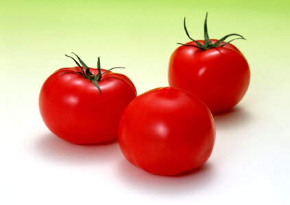 Three tomatoes photo