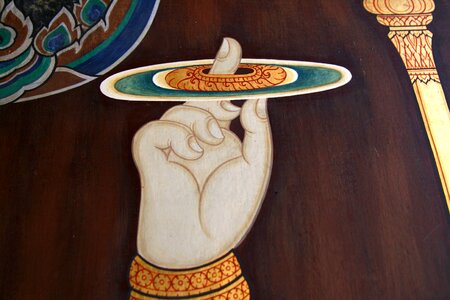 Finger hand thai