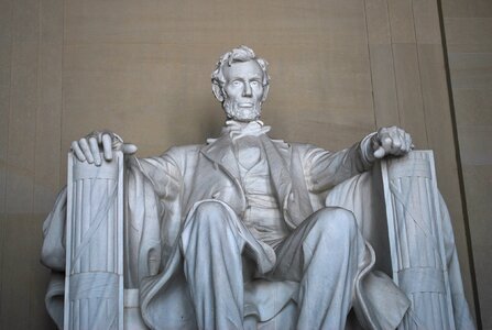 Landmark abraham lincoln american photo