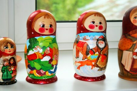 Traditional set russian