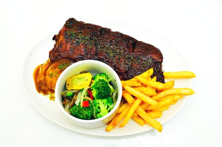Bohm fries meat roast