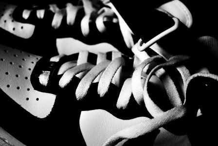 Binding sneakers sport photo