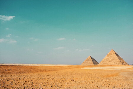 Pyramids in Egypt photo