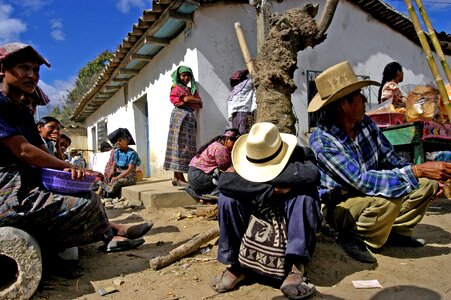 Afternoon Guatemala town