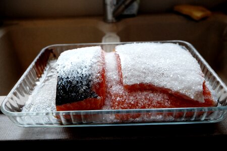 Ice food dish photo