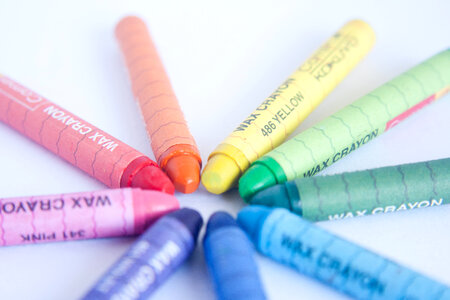 Coloring Crayons photo