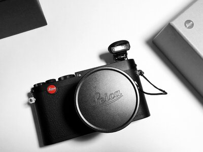 Black Leica Camera photo