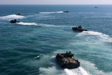 Assault amphibious vehicles photo