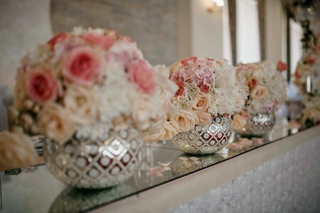 Interior Decoration vase wedding venue photo