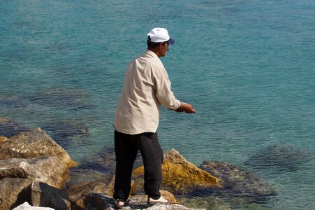 Greece sea catcher photo