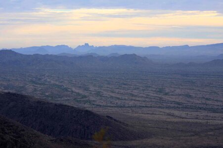 Camp desert perspective