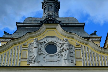 Baroque European facade photo