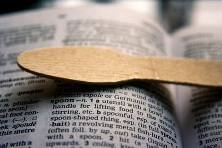 Spoon On Book