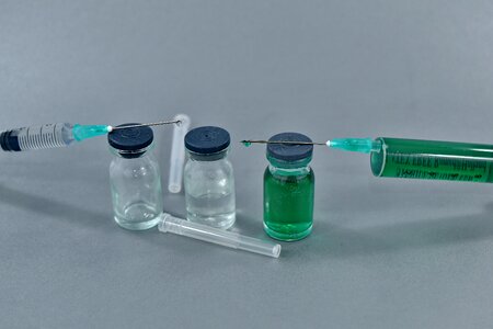 Antibacterial antibiotic antiserum photo