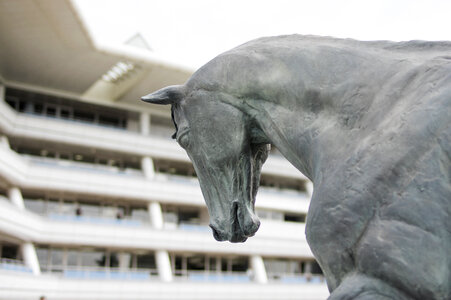 3 Bronze statue of horse