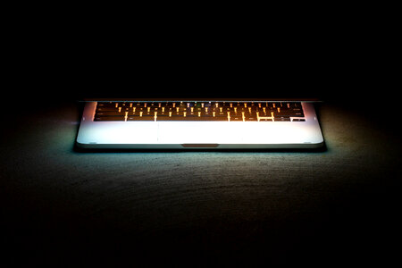 Laptop Keyboard Glow photo
