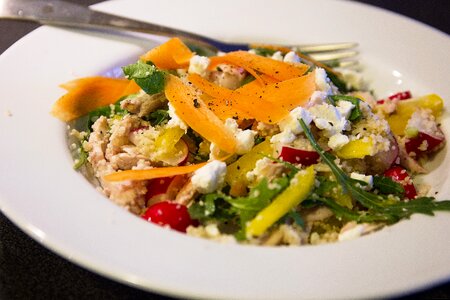 Healthy meal fresh