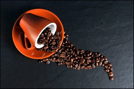Coffee cup beans cool wallpaper photo