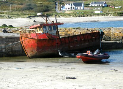Low tide ireland marine