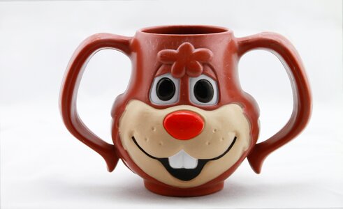 Children's mug cartoon character americana photo