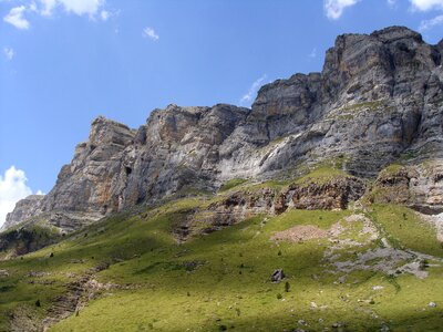 Ordesa valley landscapes pyrenees photo