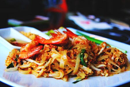 Pad Thai Noodles photo