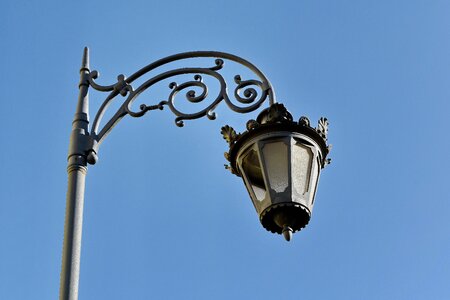 Lamp lantern outdoors