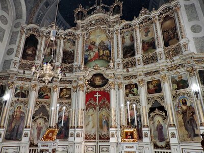 Altar Byzantine christianity photo