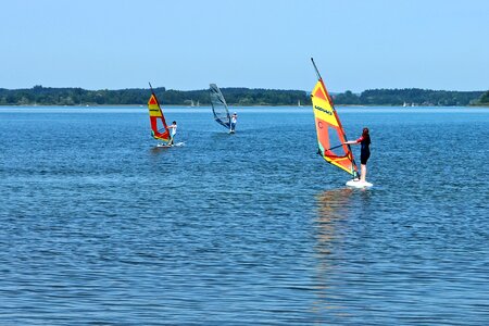 Wind surfing surfer windsport photo