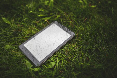 Lawn technology rain photo