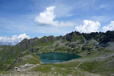 Alps high mountain market
