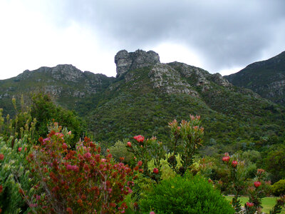 Castle Rock landscape in Cape Town, South Africa photo