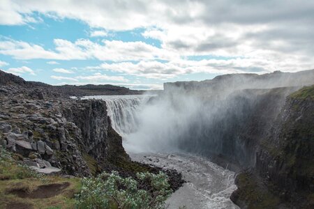 Cliff cliffs clouds