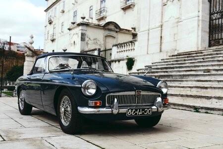Antique automobile beautiful photo