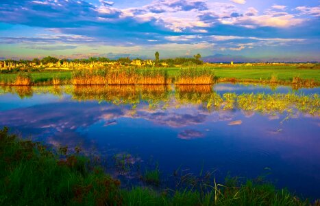 Vietnam lake water