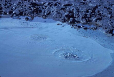 Lake volcano 