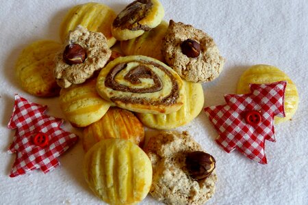 Biscuit breakfast cake photo