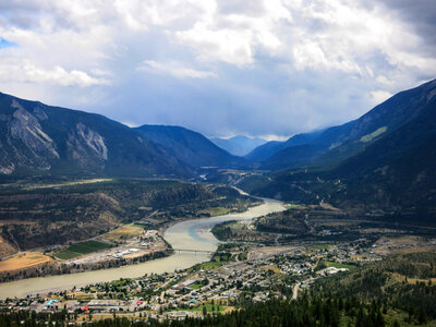 Town of Lillooet in Canada photo