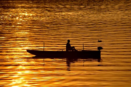 Darkness reflection relaxing photo