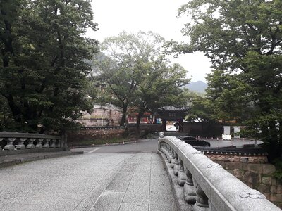 Hwaeomsa head temple in Gurye South Korea photo