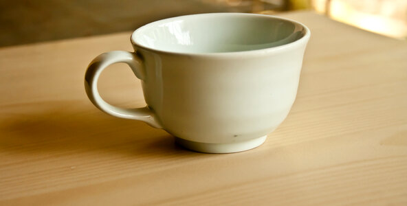 White Cup Of Tea photo