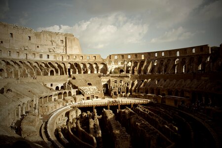Inside Colosseum Free Photo photo