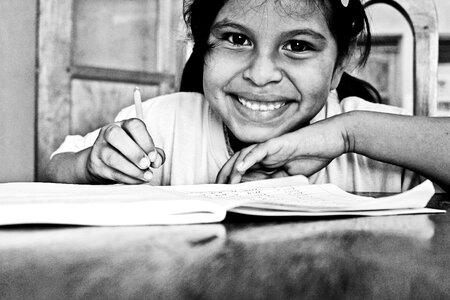 Education learning girl photo