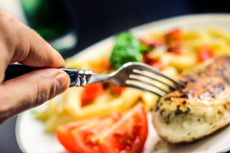 Eat restaurant meal