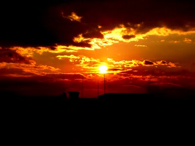 Clouds dark antennas